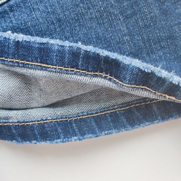 Silver Jeans Suki Short denim blue women's size W28/L4 - Picture 8 of 14